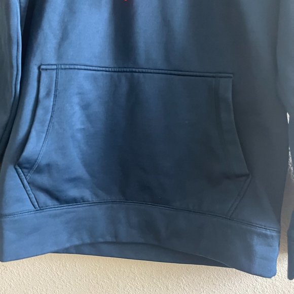 Under Armour Men's Storm Fleece Hoodie Navy Blue Jacket Sweatshirt Size S - Picture 3 of 9